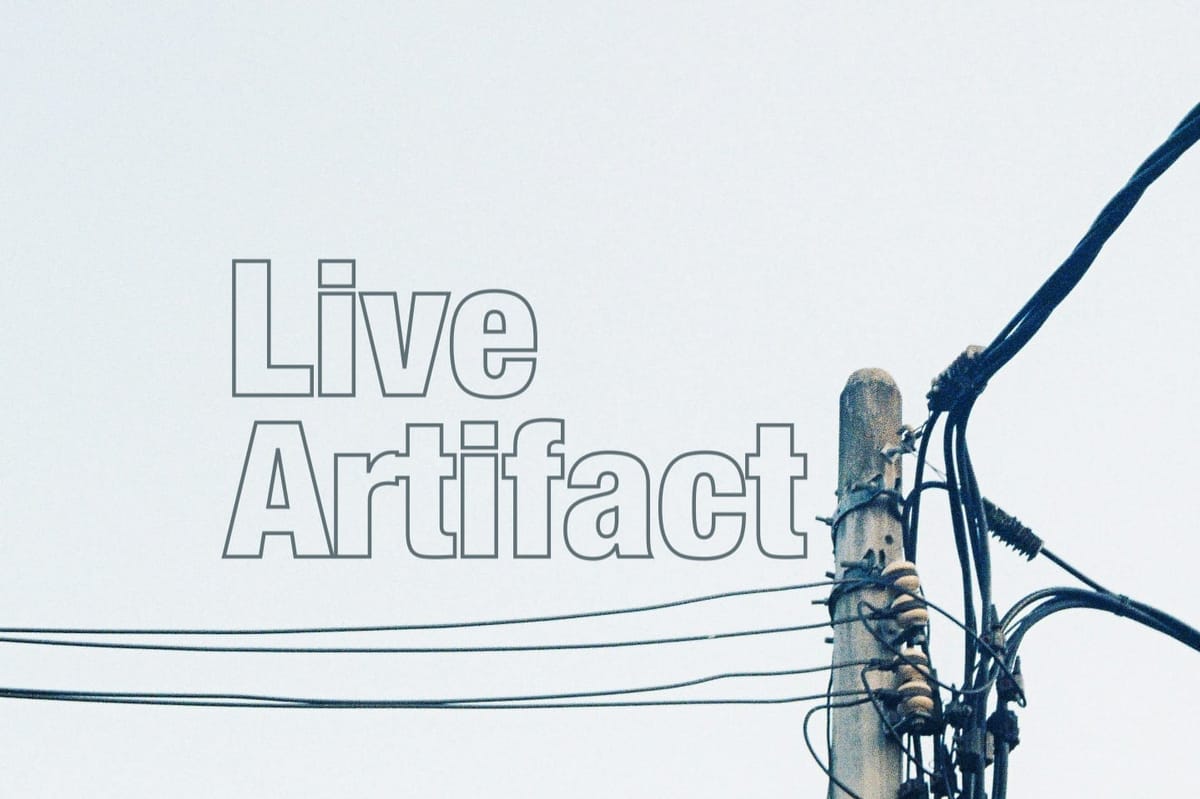 Live Artefacts: Claude as Your Personal Dashboard